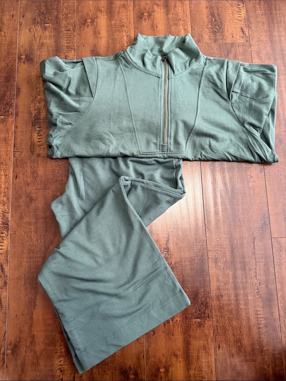 Matilda Jane Olive Green Half-Zip Lounge Set